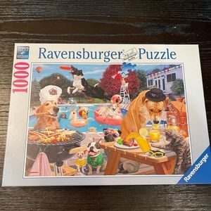 1000 Piece Dog Pool Party Puzzle